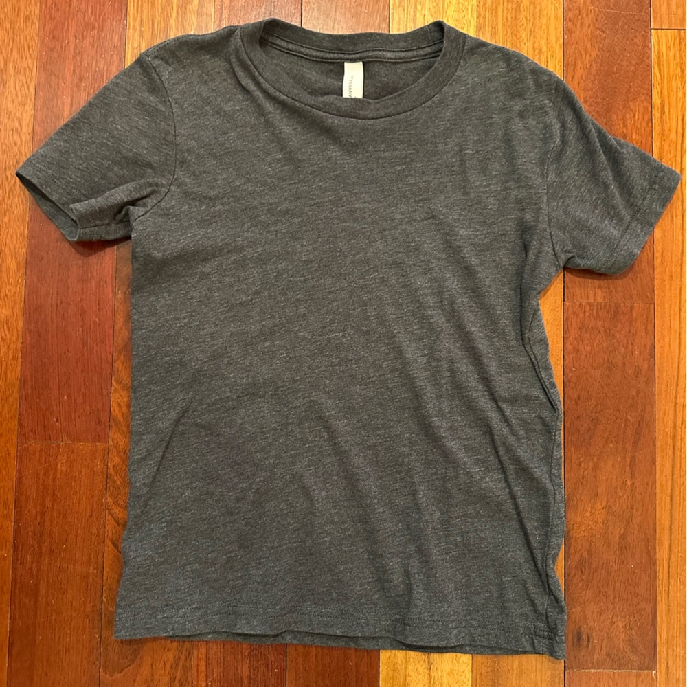 Bella Canvas Charcoal Gray Short Sleeve Tee Gray Tees - Short Sleeve Size M 10/1